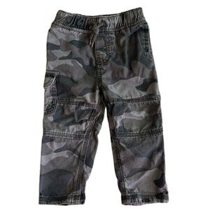 OshKosh B'Gosh Boys Camouflage Cargo Pants Size 18M